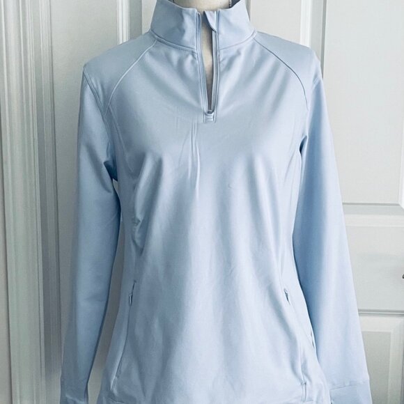 AVIA LIGHT BLUE GOLF JACKET - SIZE LARGE - NEW - Picture 1 of 12